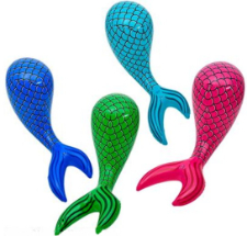 Inflate:  Mermaid Tail Inflate - 24''